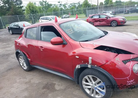 2014 Nissan Juke Sl из США, поврежденный, VIN JN8AF5MV3ET484102